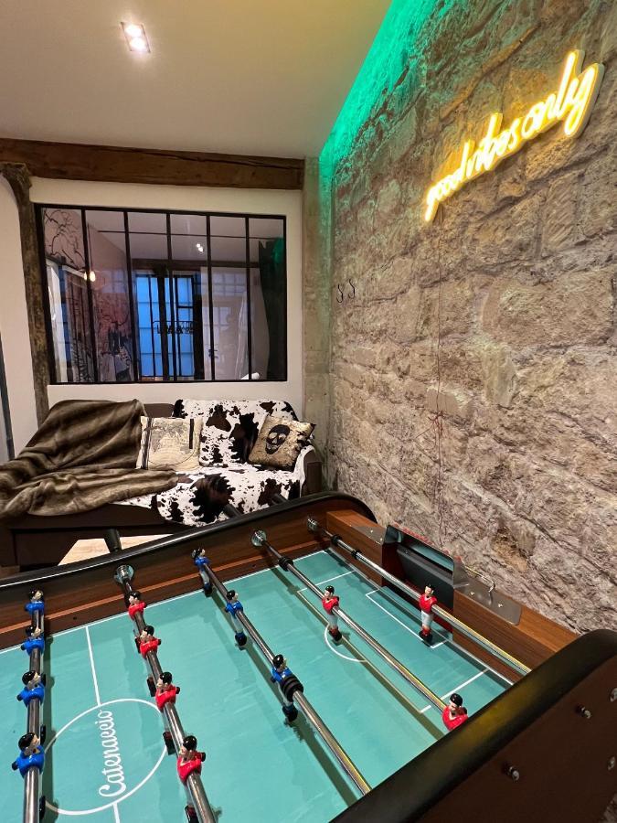 Good Vibes Luxurious Loft In Paris 11Th, With Ac & Table Football Eksteriør bilde